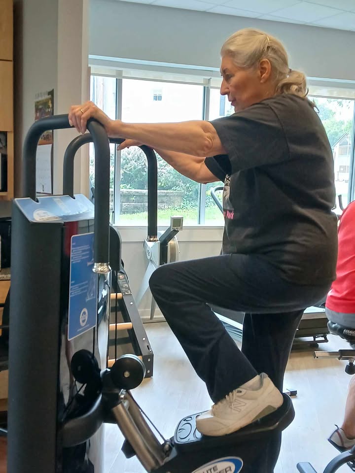 A beloved member using the Glute Coaster